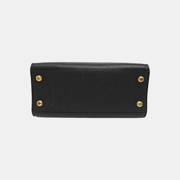 CITY STEAMER MM Calfskin Black