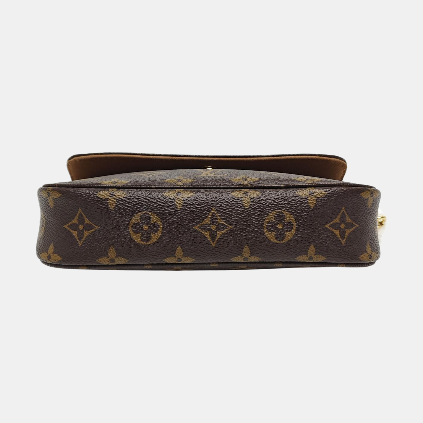 IVY Monogram Coated Canvas Brown