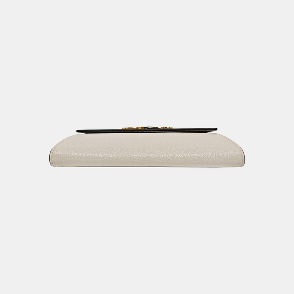 Calfskin Clutch Beige