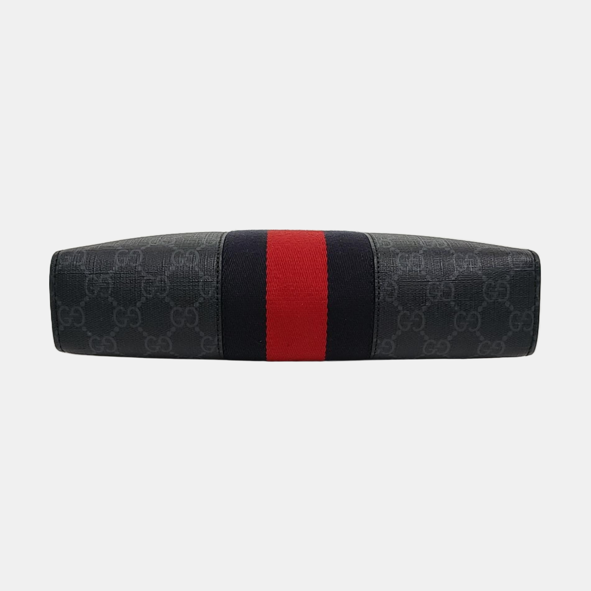 GG Supreme Monogram Coated Canvas Gray