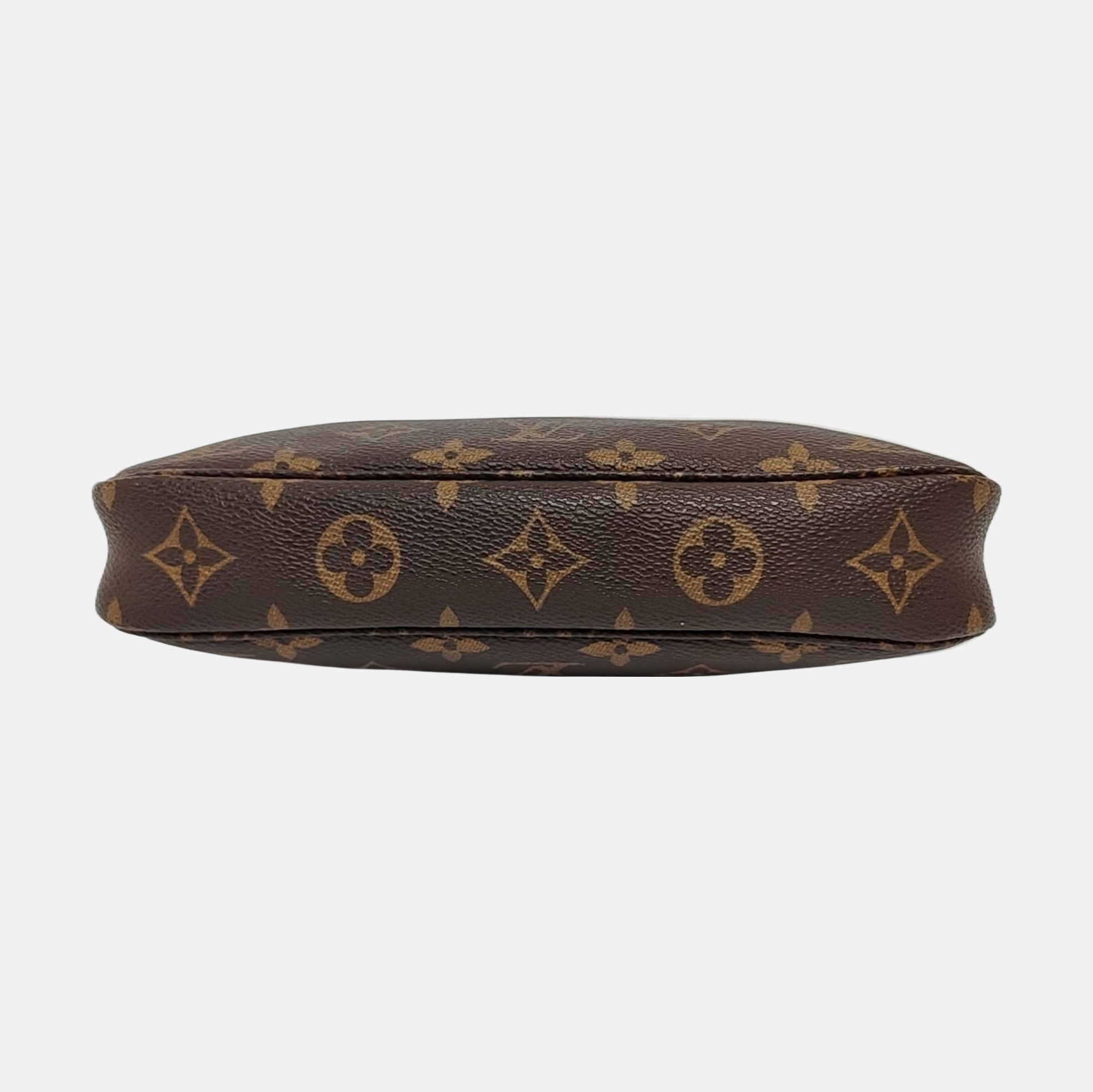 ACCESSOIRES Monogram Coated Canvas Brown