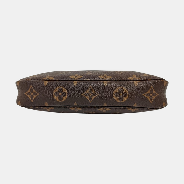 ACCESSOIRES Monogram Coated Canvas Brown