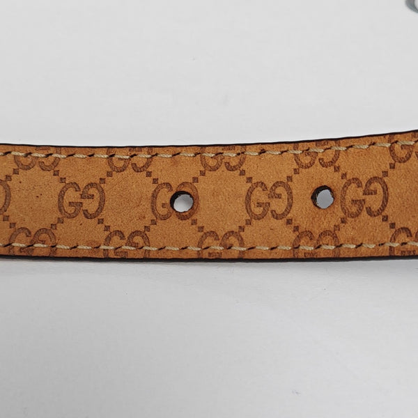 Leather Belt Gold