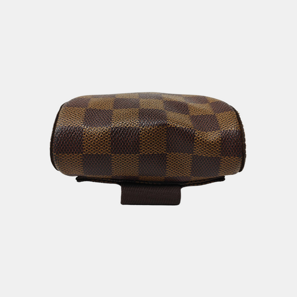 GÉRONIMOS Damier Ebene Coated Canvas Brown