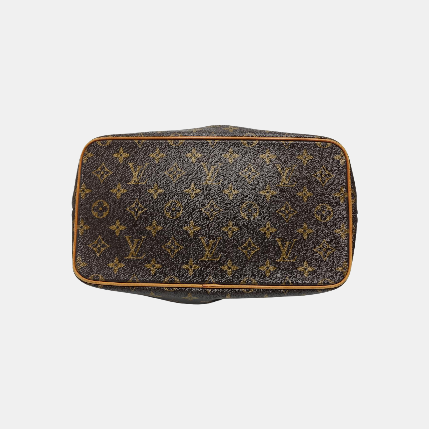 PALERMO PM Monogram Coated Canvas Brown