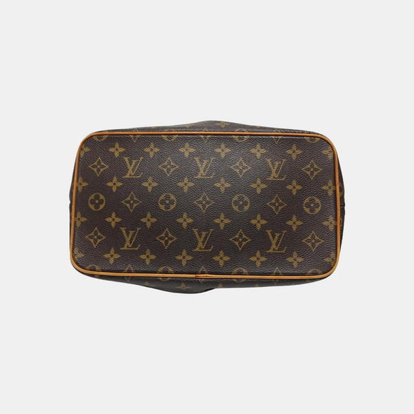 PALERMO PM Monogram Coated Canvas Brown