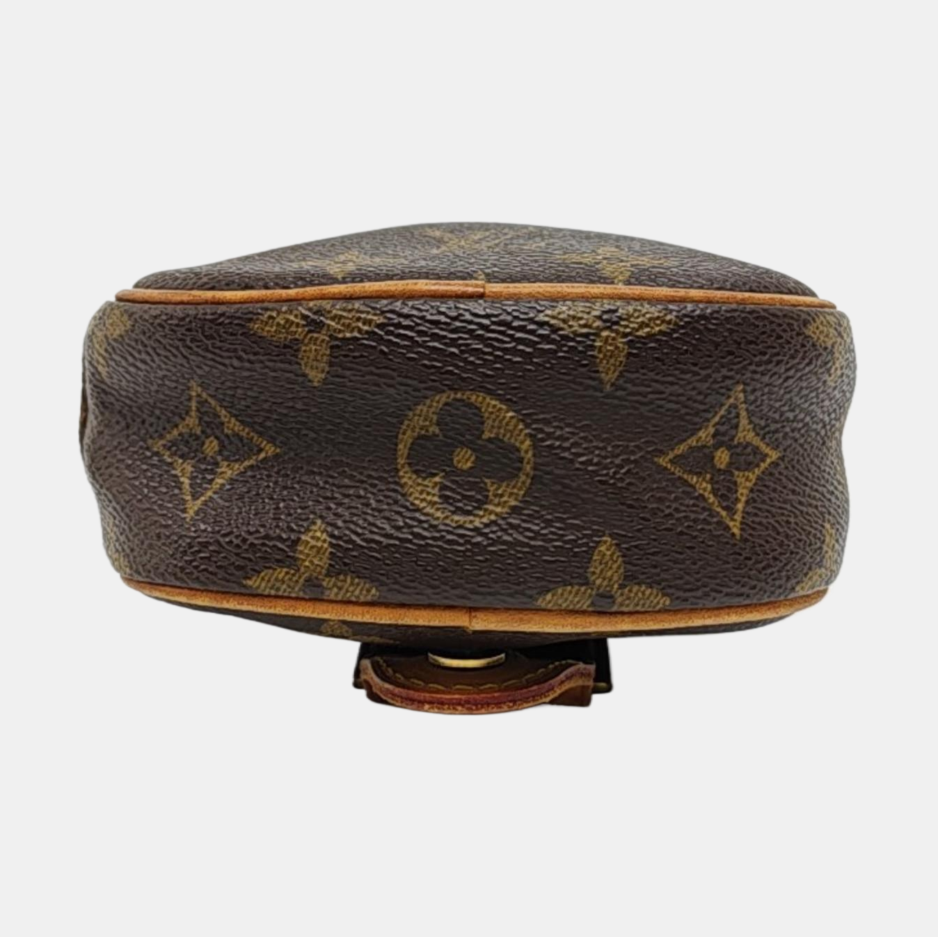 GANGE Monogram Coated Canvas Brown