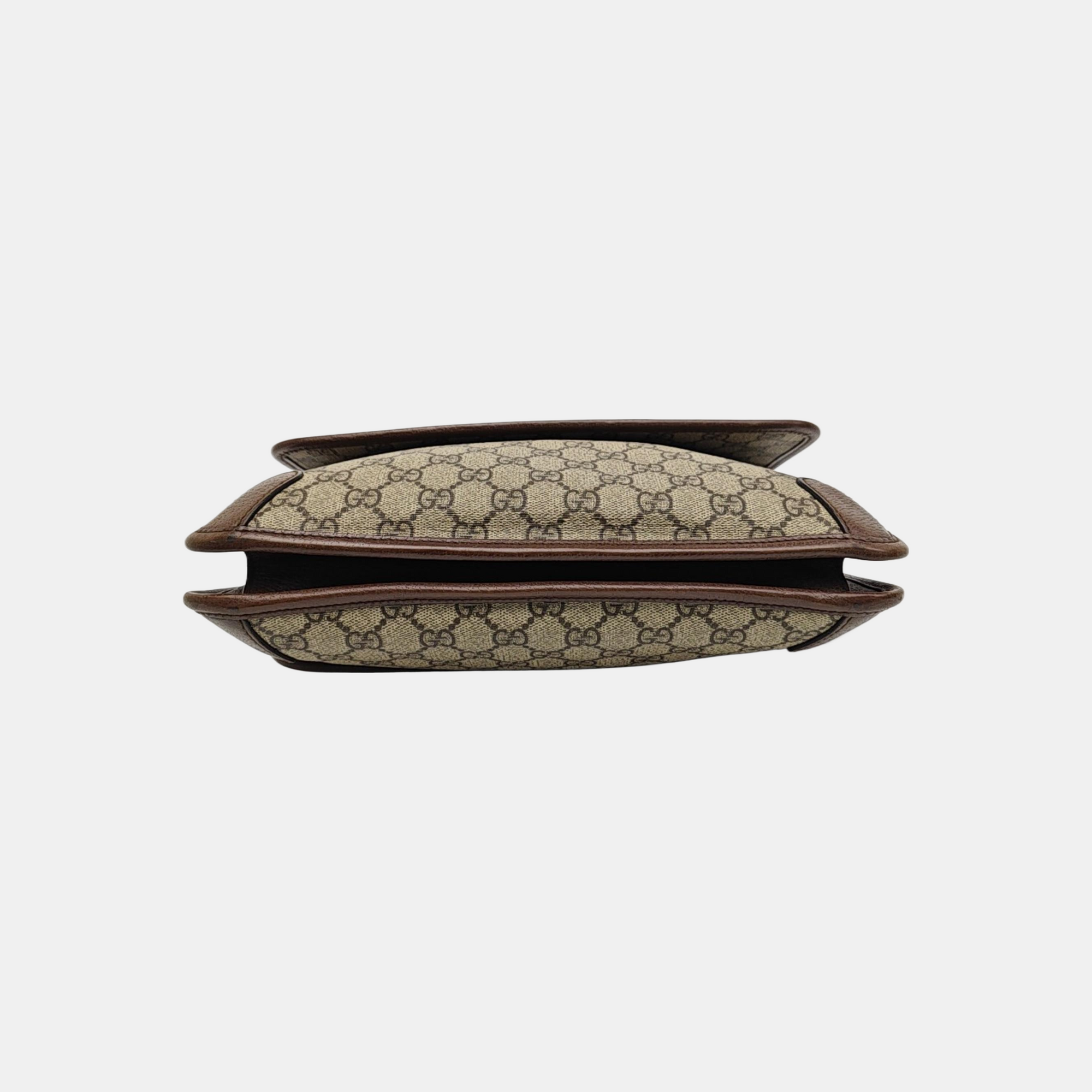 Neo Vintage Large Monogram Coated Canvas Brown