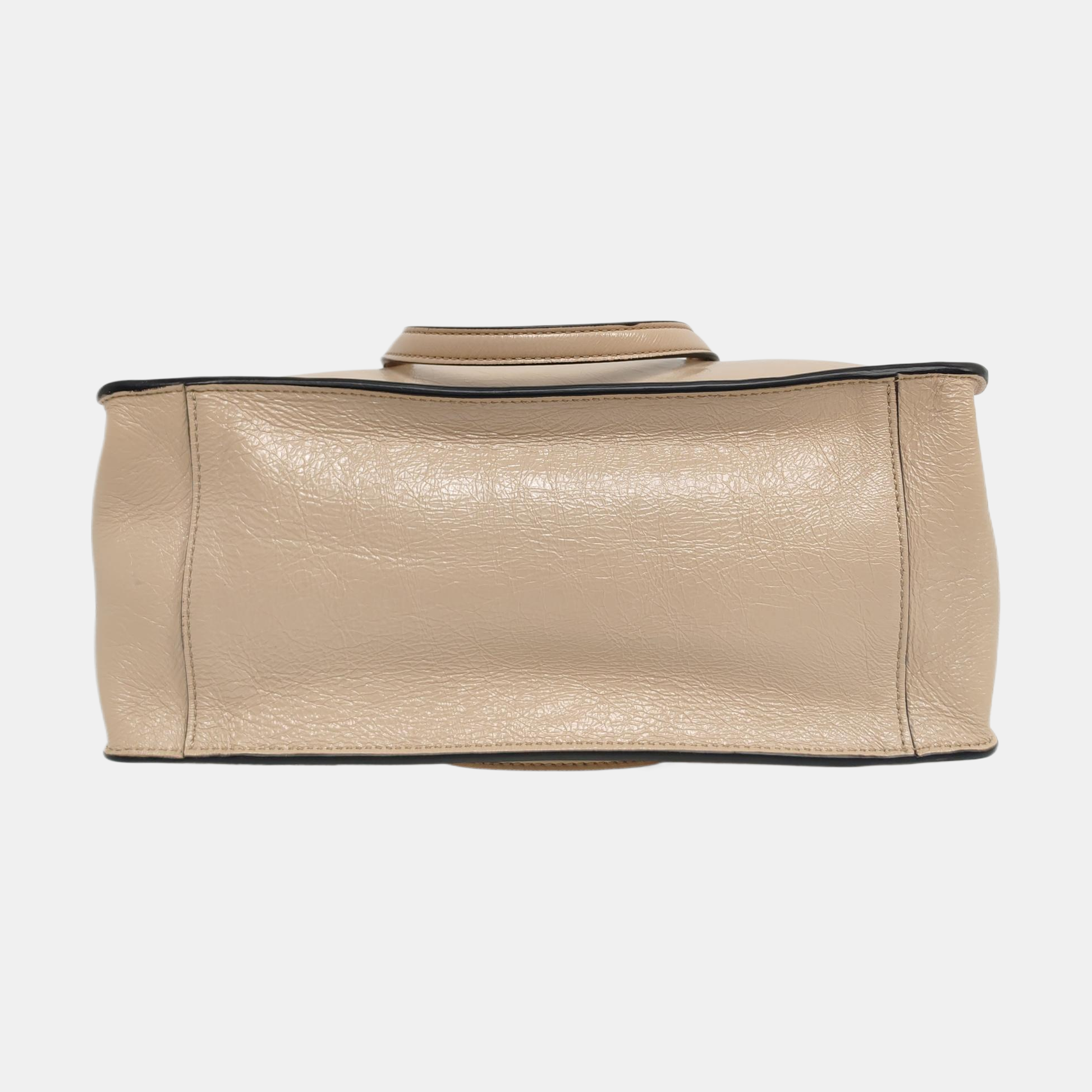 Flip Large Calfskin Beige