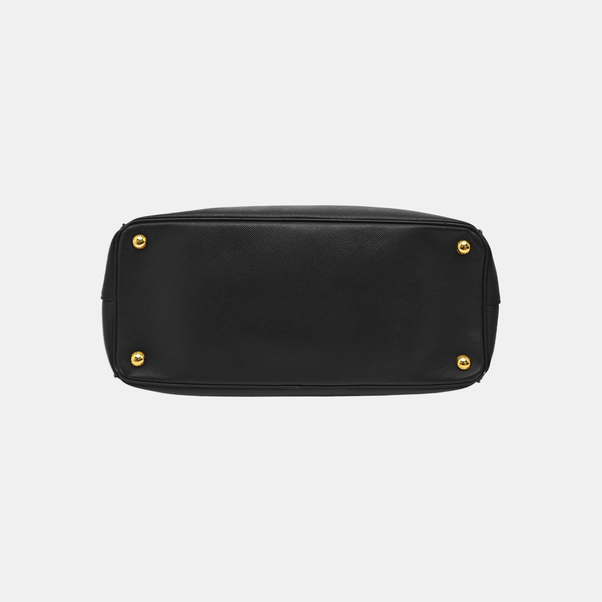 Saffiano Calfskin Tote Bag Black