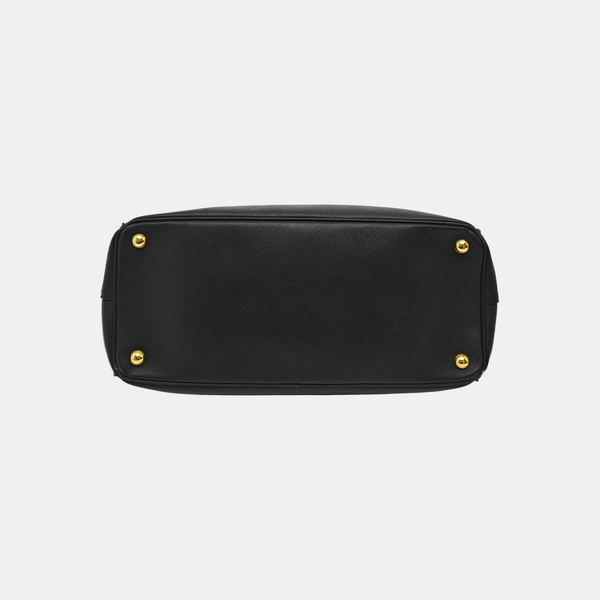 Saffiano Calfskin Tote Bag Black