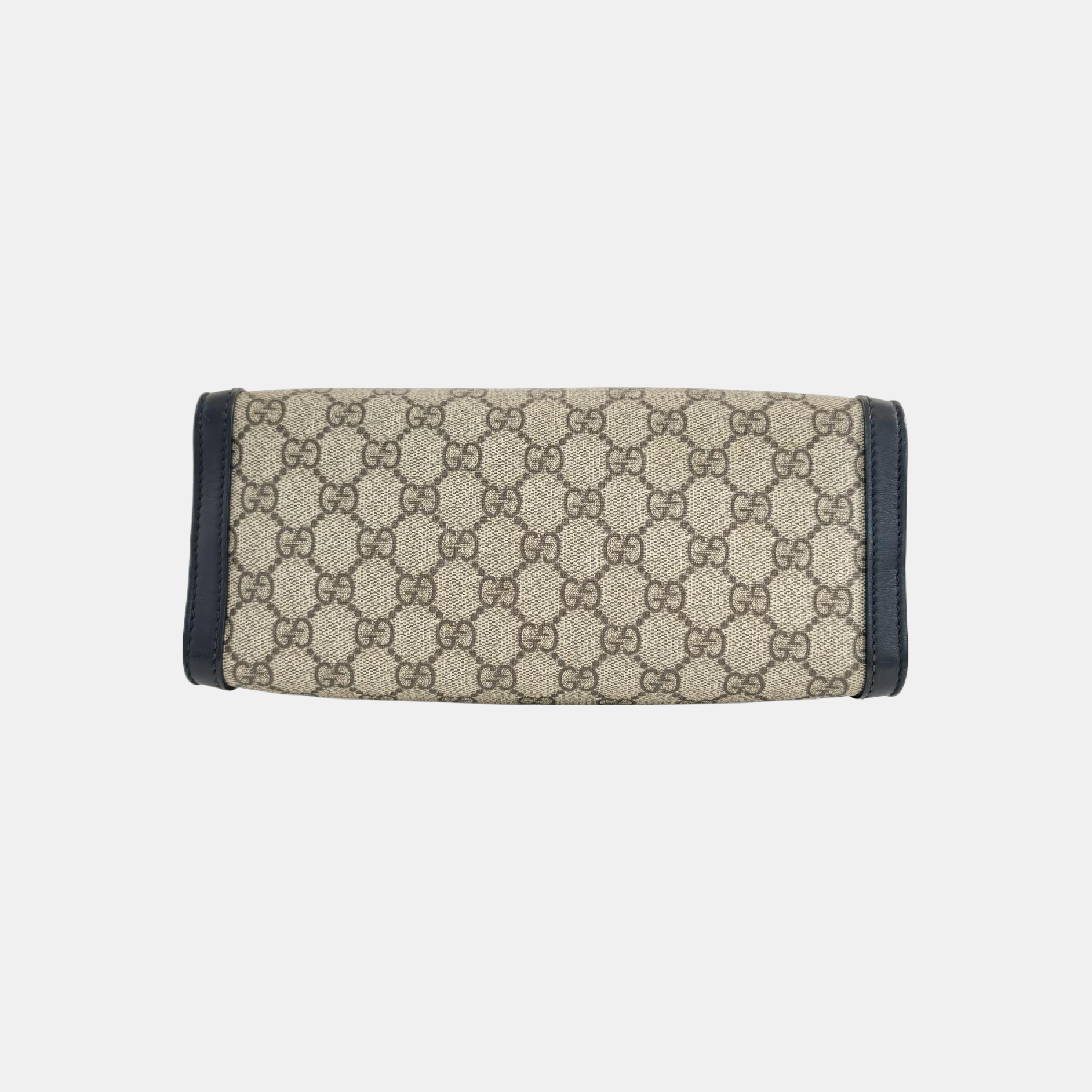 Padlock Small Monogram Coated Canvas Beige