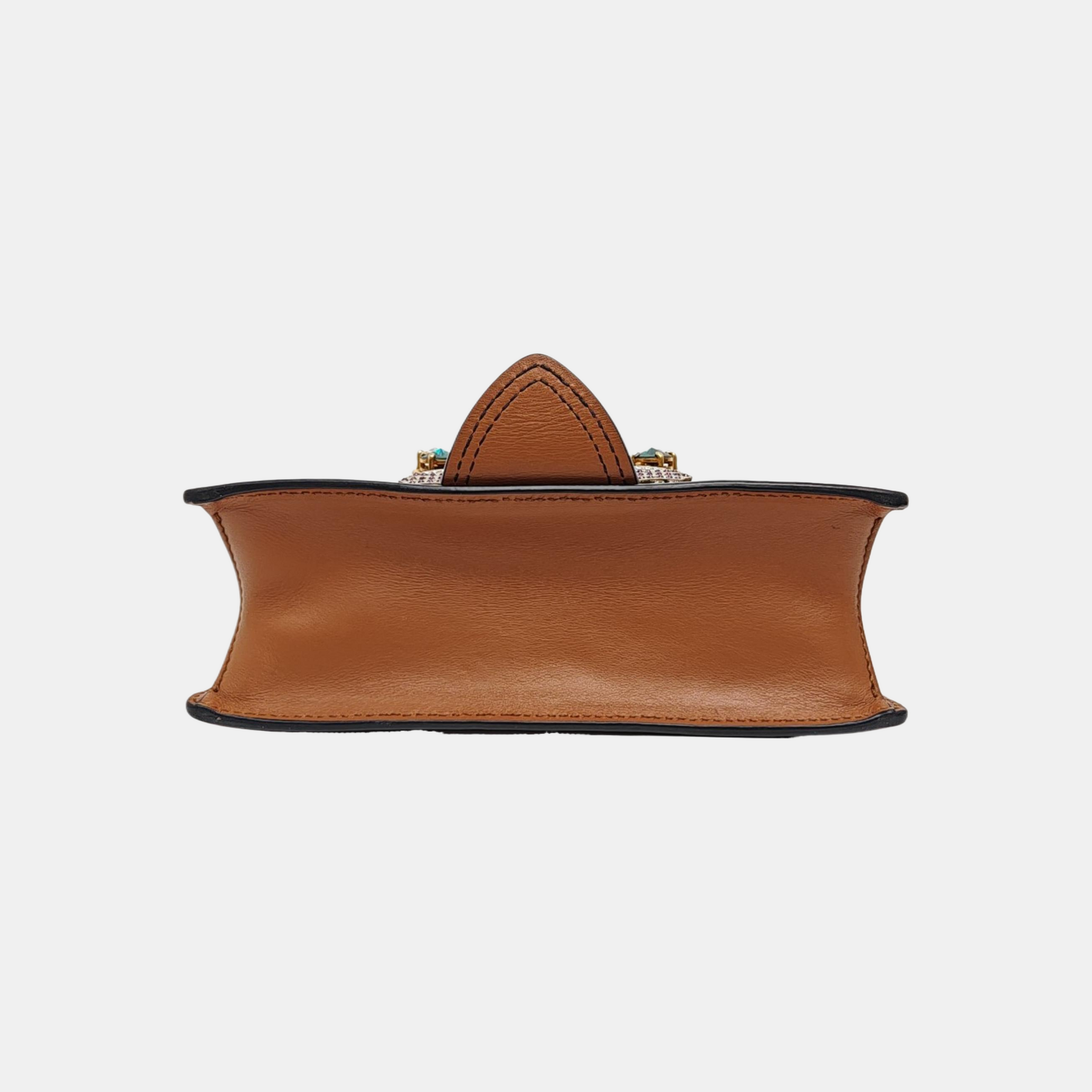Miu Lady Calfskin Brown