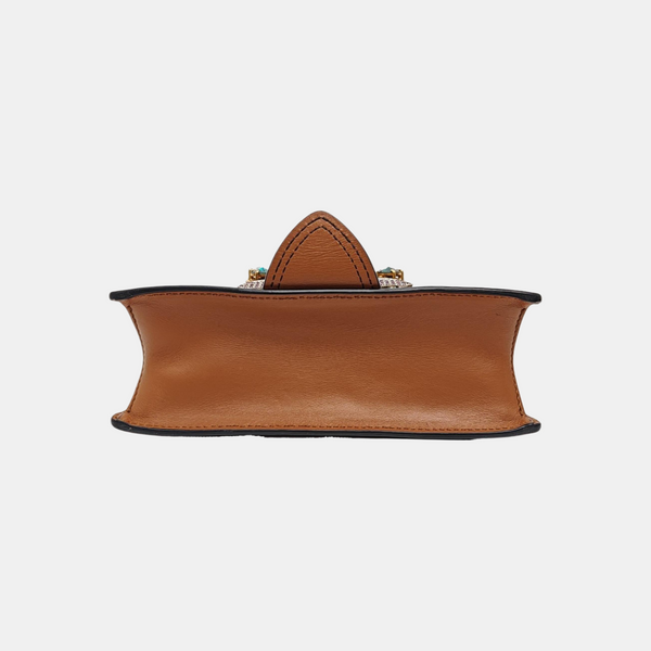 Miu Lady Calfskin Brown