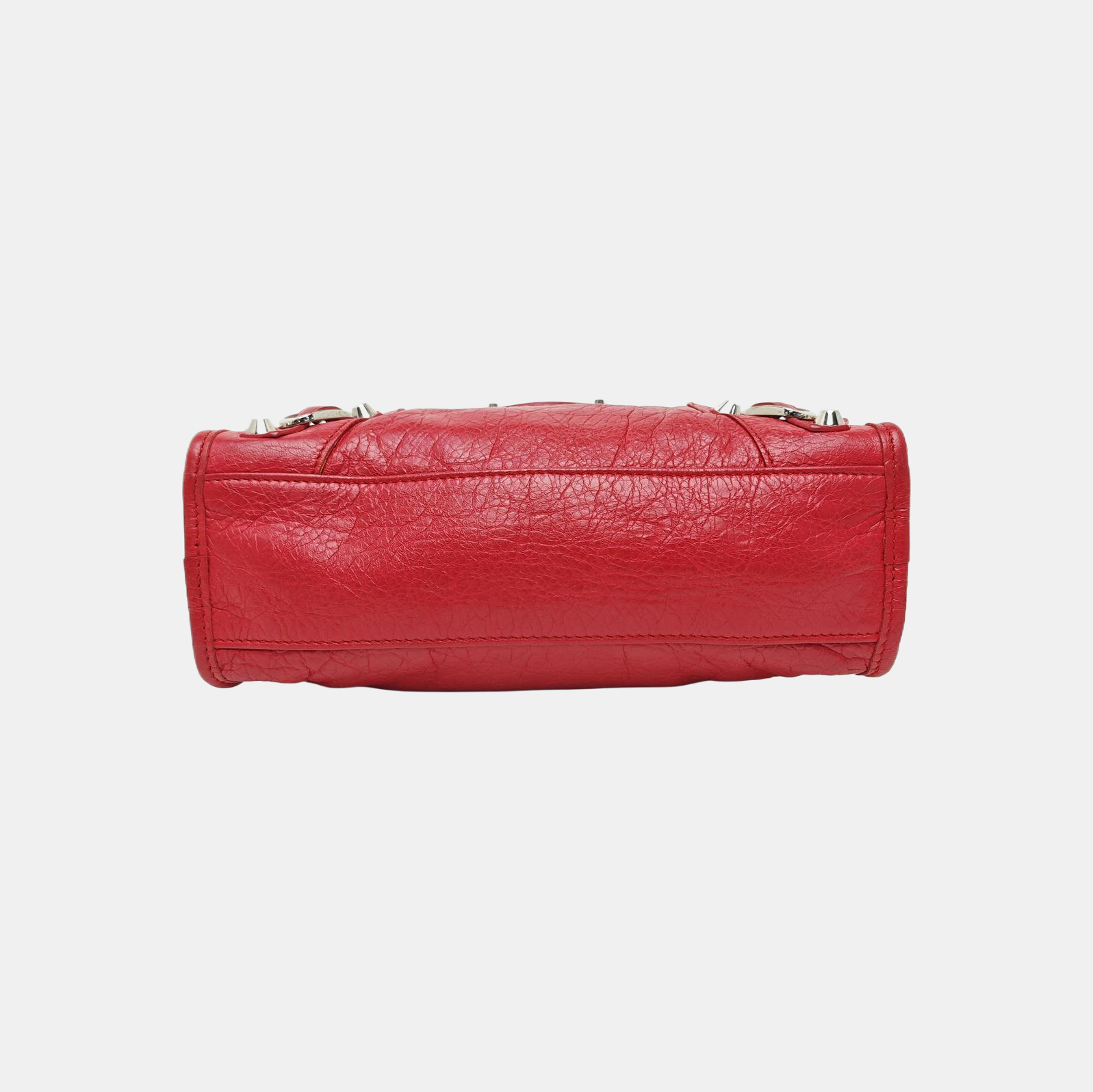 Classic City Mini Lambskin Red