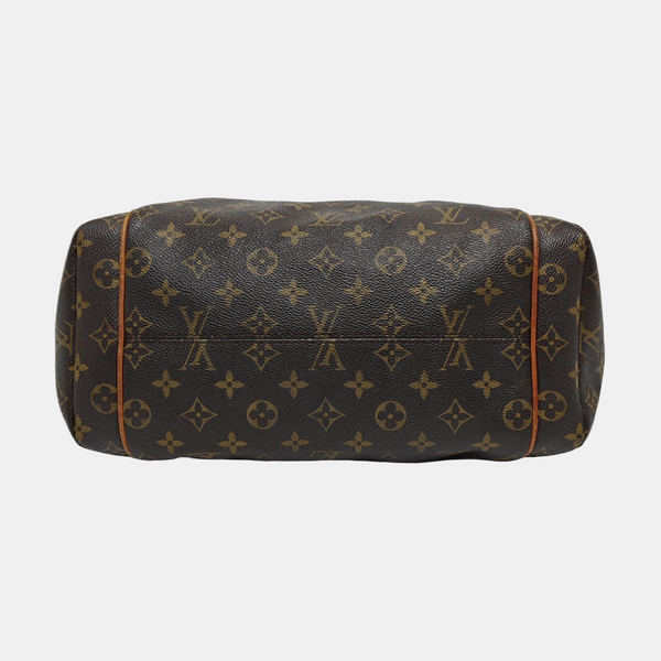 TOTALLY MM Monogram Coated Canvas Brown
