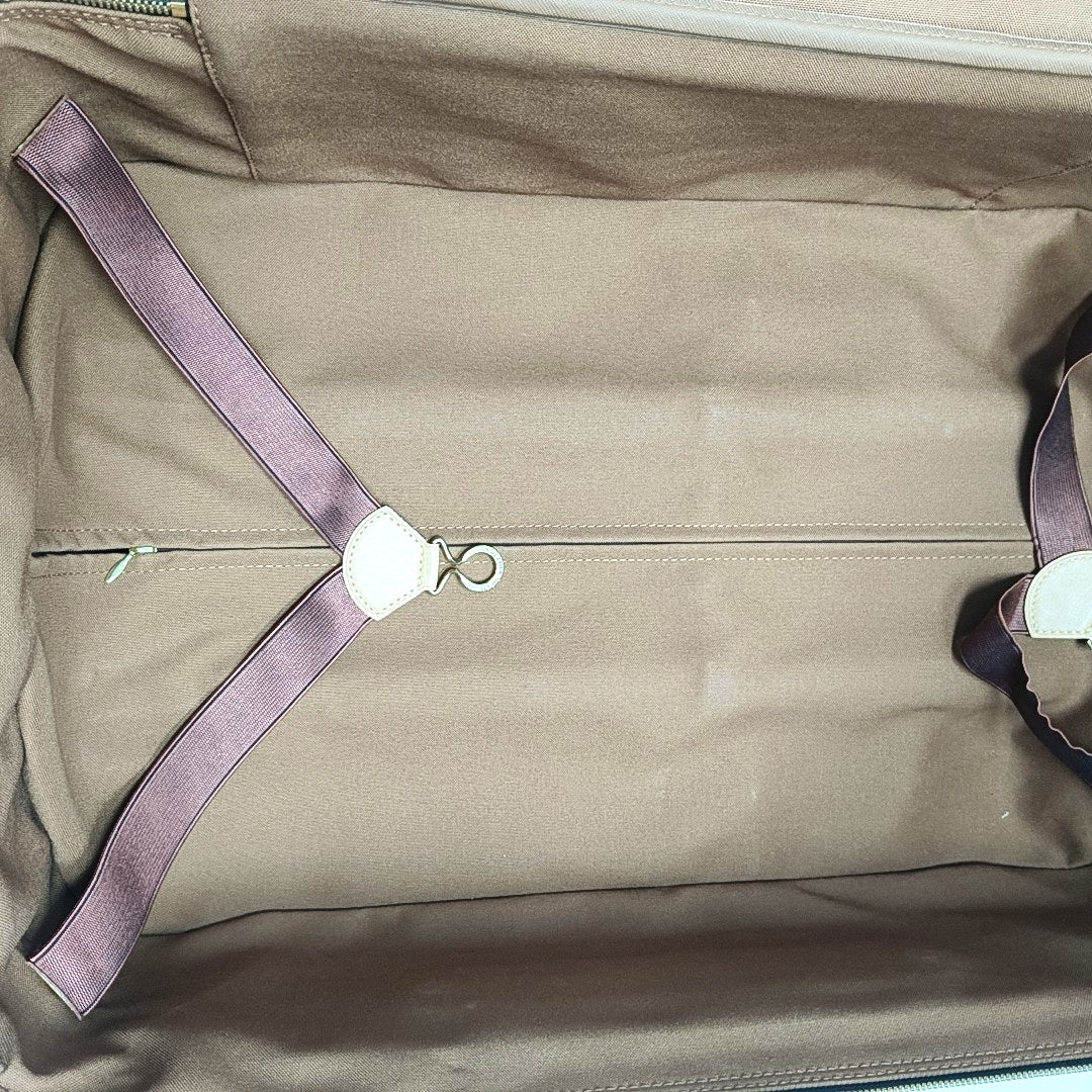 PEGASE Monogram Coated Canvas Brown