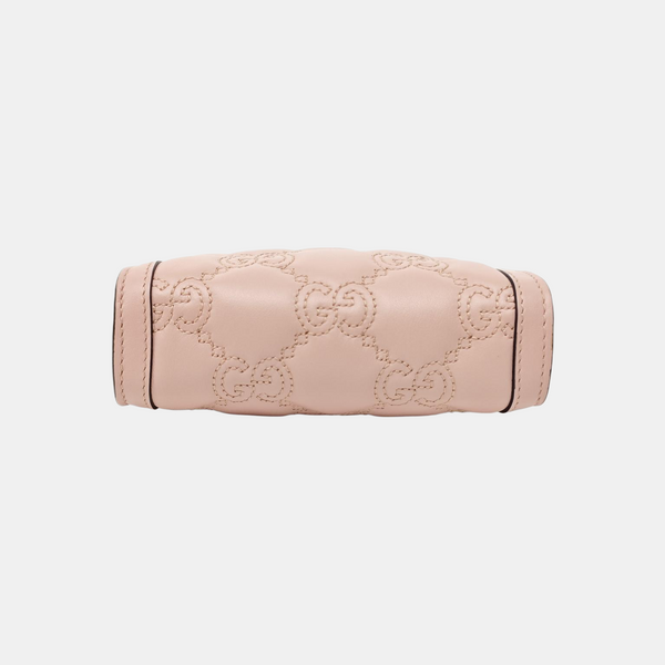 Quilted Calfskin Shoulder Bag Pink