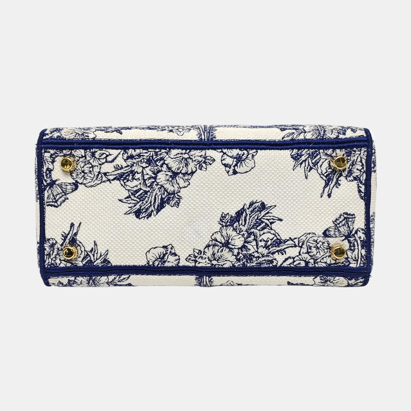 Lady D-Lite Medium Canvas Blue