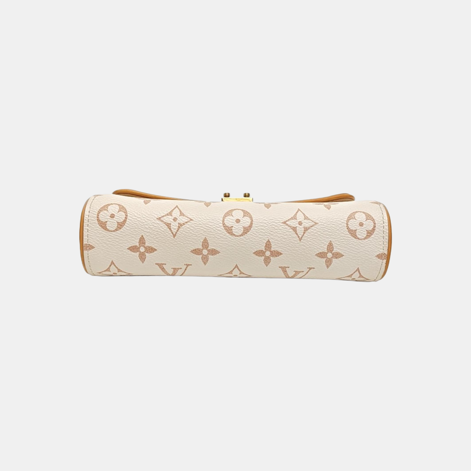 Pochette Camille Monogram Coated Canvas Beige