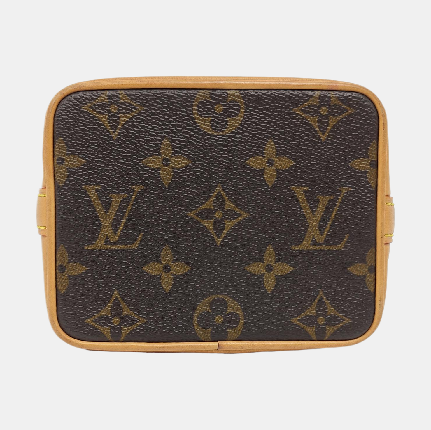NOÉ Nano Monogram Coated Canvas Brown