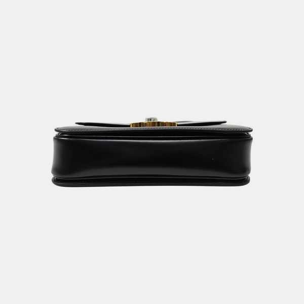 TRIOMPHE Medium Calfskin Black