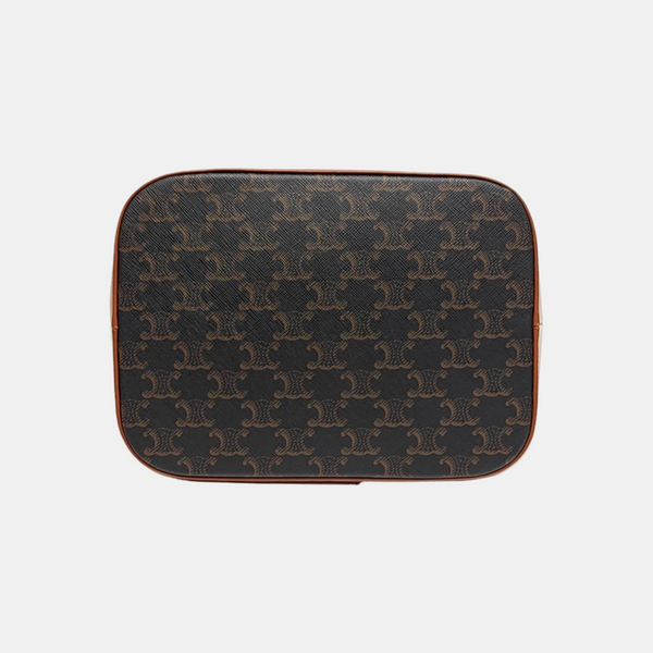TRIOMPHE CANVAS Medium Coated Canvas Brown