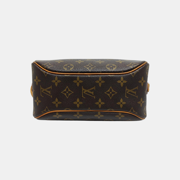 BLOIS PM Monogram Coated Canvas Brown