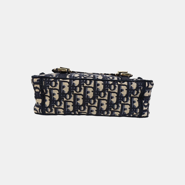 Diorcamp Small Oblique Canvas Blue