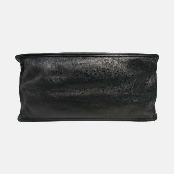 Etiquette Calfskin Black