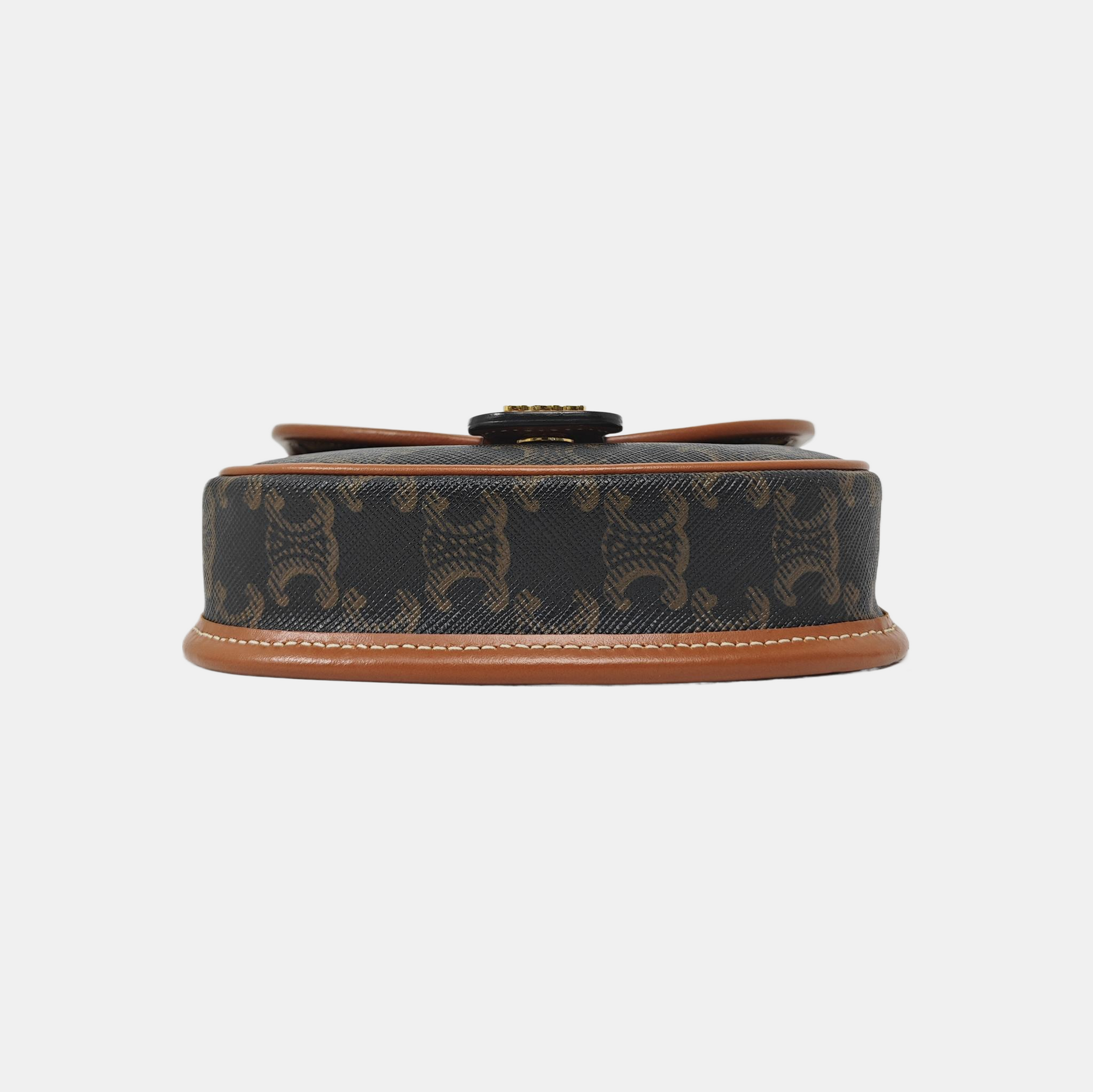 BESACE Mini Coated Canvas Brown