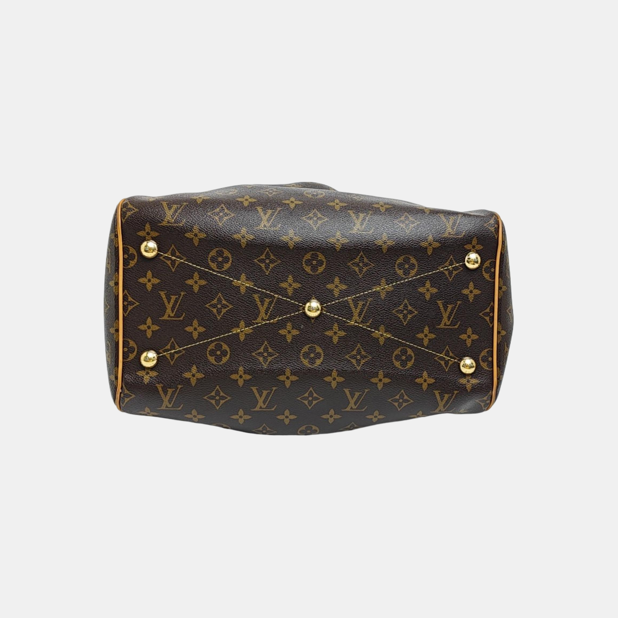 TIVOLI GM Monogram Coated Canvas Brown