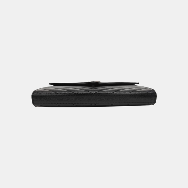 MONOGRAM Medium Chevron Calfskin Black