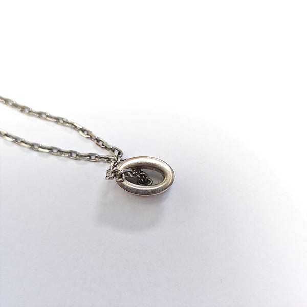 Pop H Metal Silver Necklace