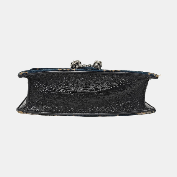 Dionysus Super Mini Monogram Velvet Blue