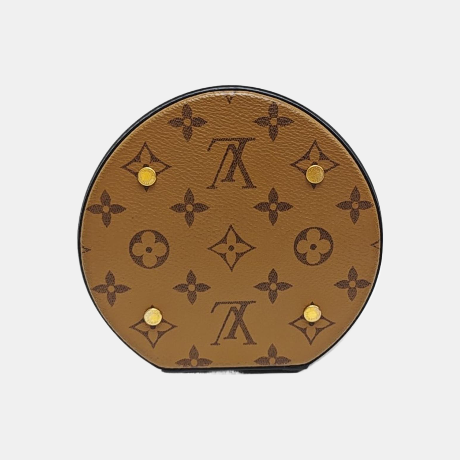 CANNES PM Monogram Coated Canvas Brown