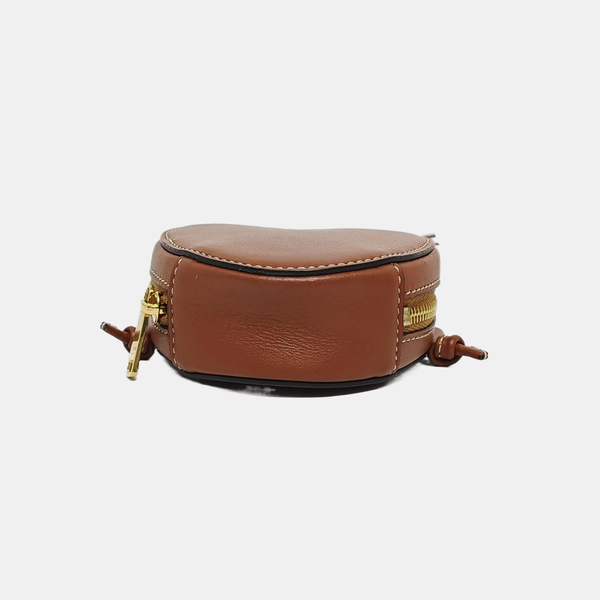 Calfskin Shoulder Bag Brown