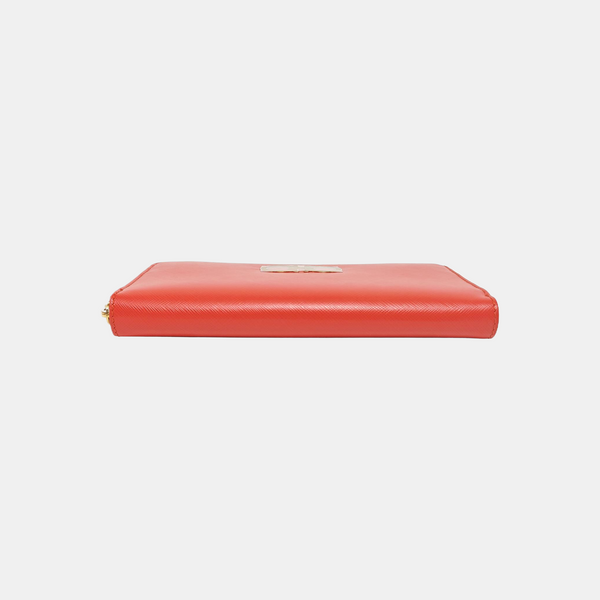 Gancini Calfskin Red Wallet