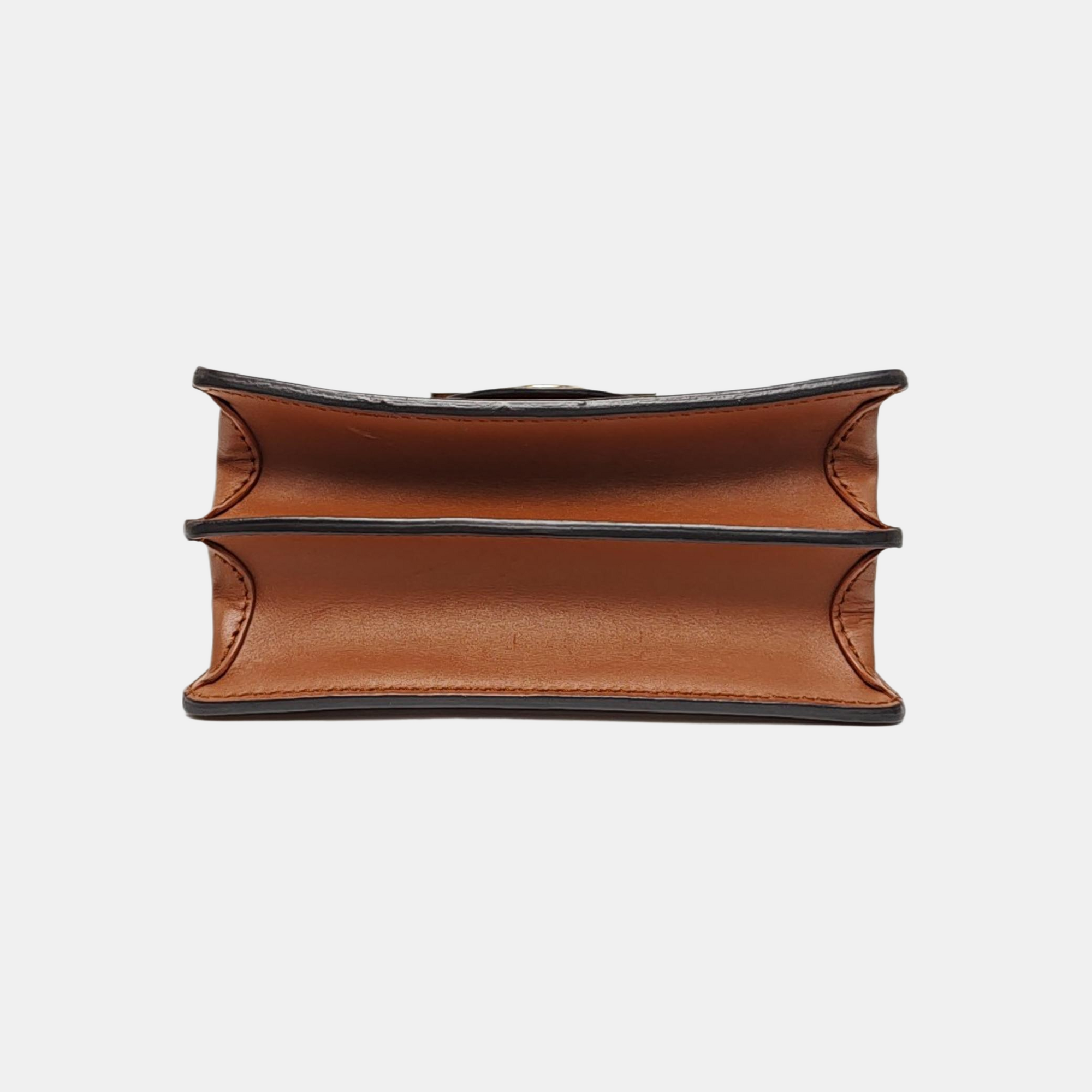 DAUPHINE Mini Coated Canvas Brown