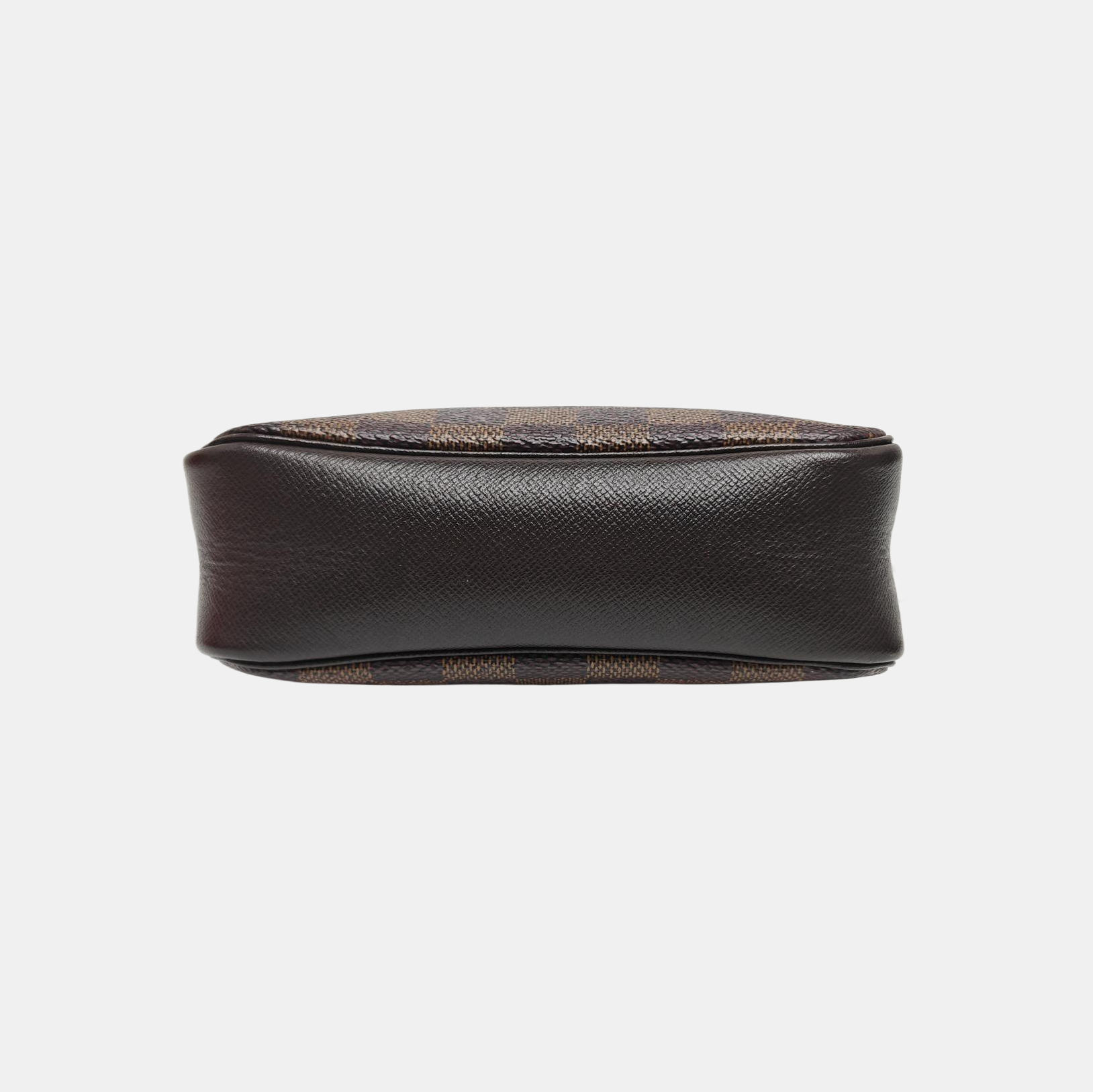 TROUSSE MAKE UP Damier Ebene Coated Canvas Brown