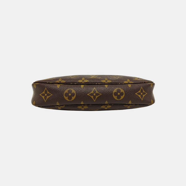 ACCESSOIRES Monogram Coated Canvas Brown