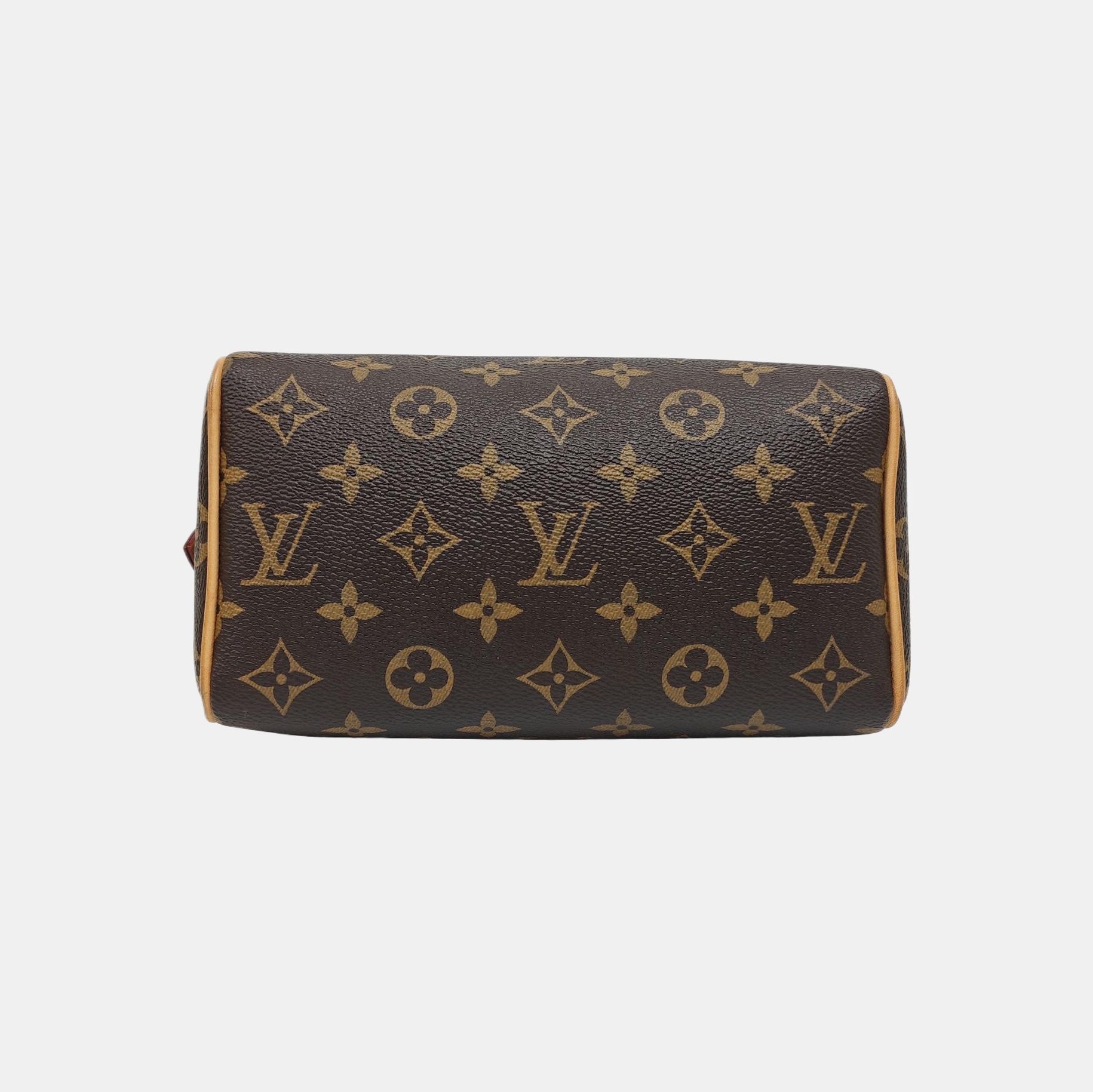 SPEEDY 20 Monogram Coated Canvas Brown