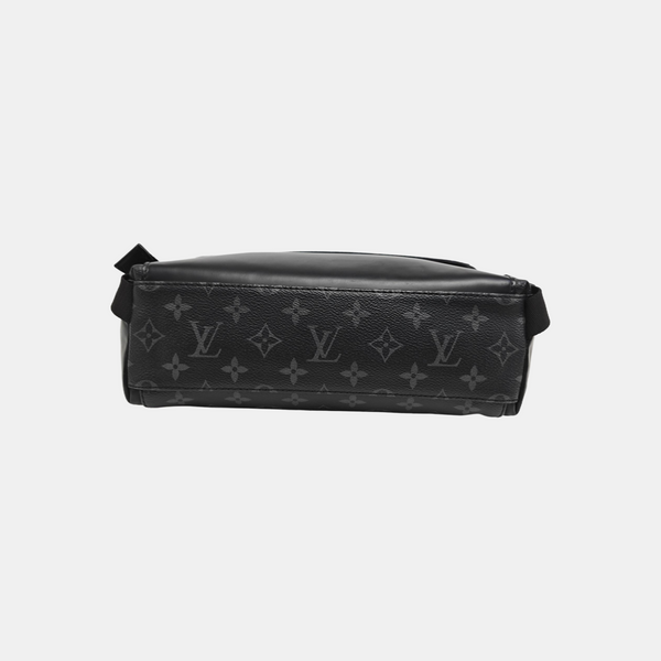 VOYAGER PM Monogram Coated Canvas Black