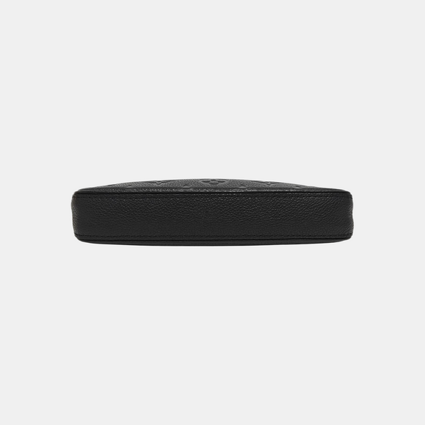EASY POUCH ON STRAP Monogram Calfskin Black