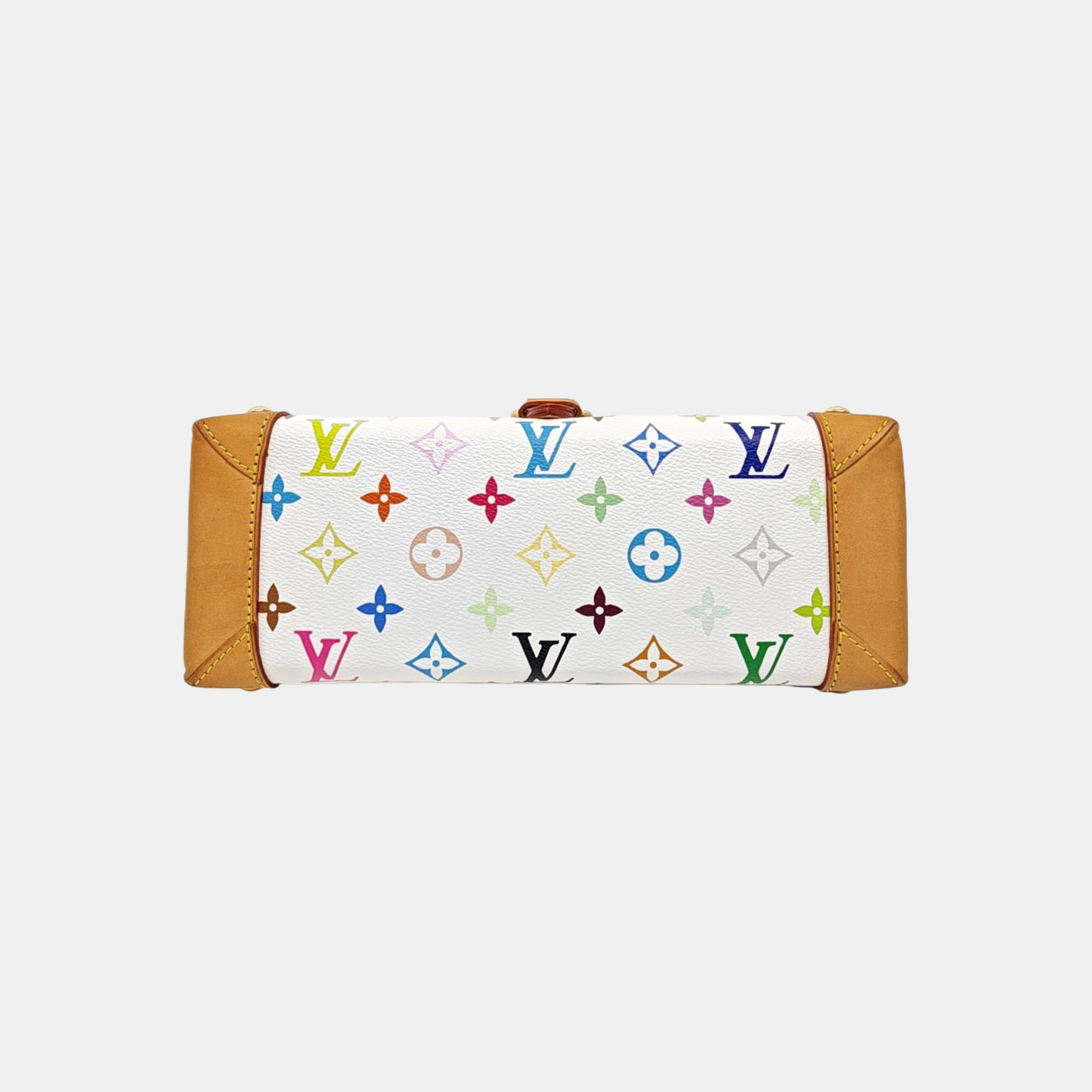LV × TM ELIZA Monogram Coated Canvas White