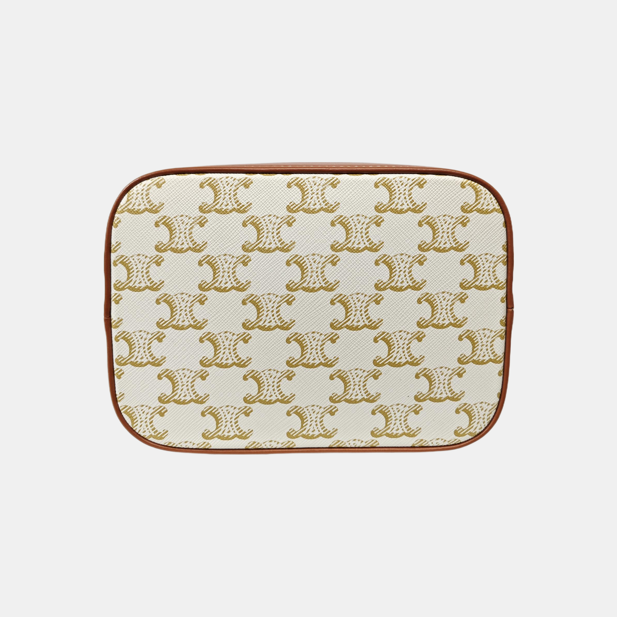 TRIOMPHE CANVAS Small Coated Canvas Beige