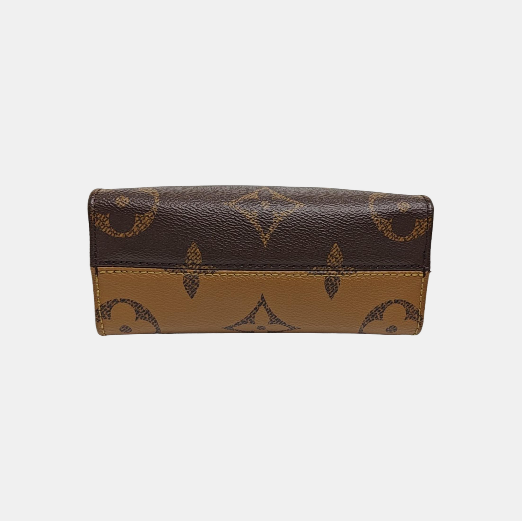 ONTHEGO BB Monogram Coated Canvas Brown