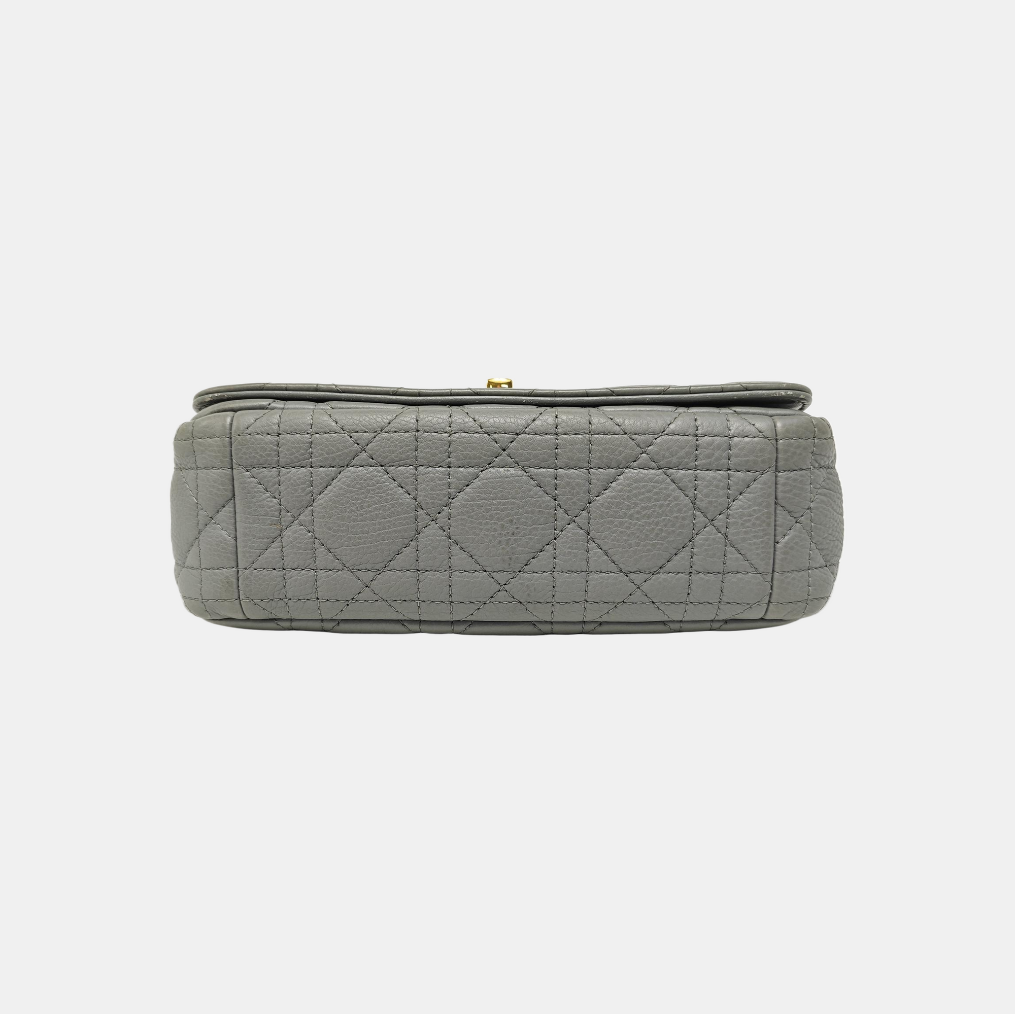 Dior Caro Small Cannage Calfskin Blue