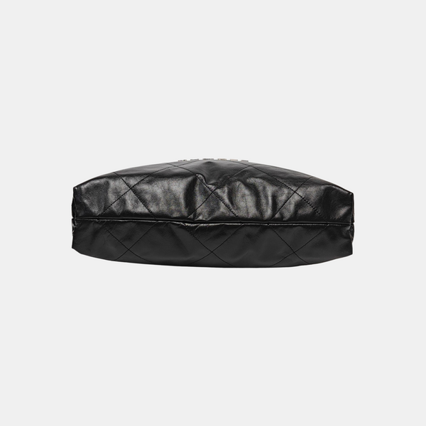 CHANEL 22 Small Quilted Calfskin Black