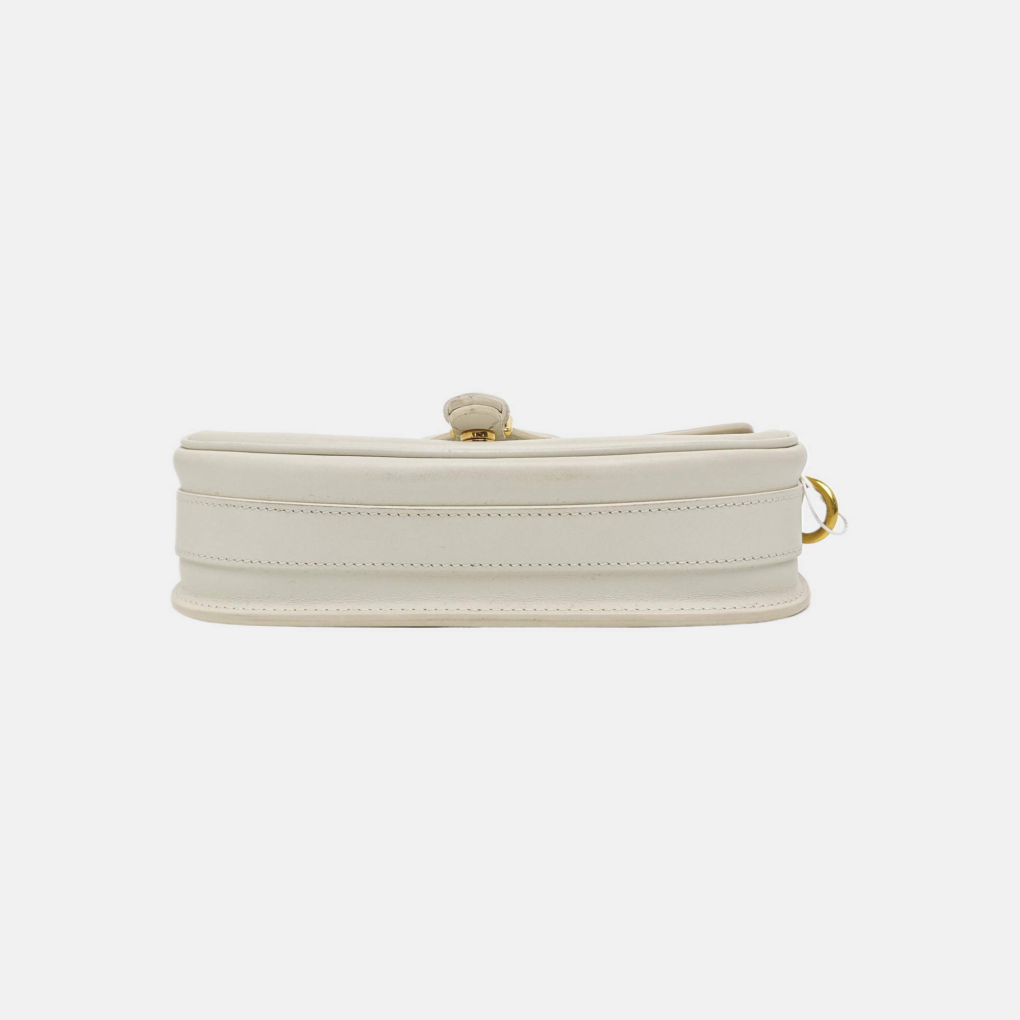 Bobby Medium Calfskin White